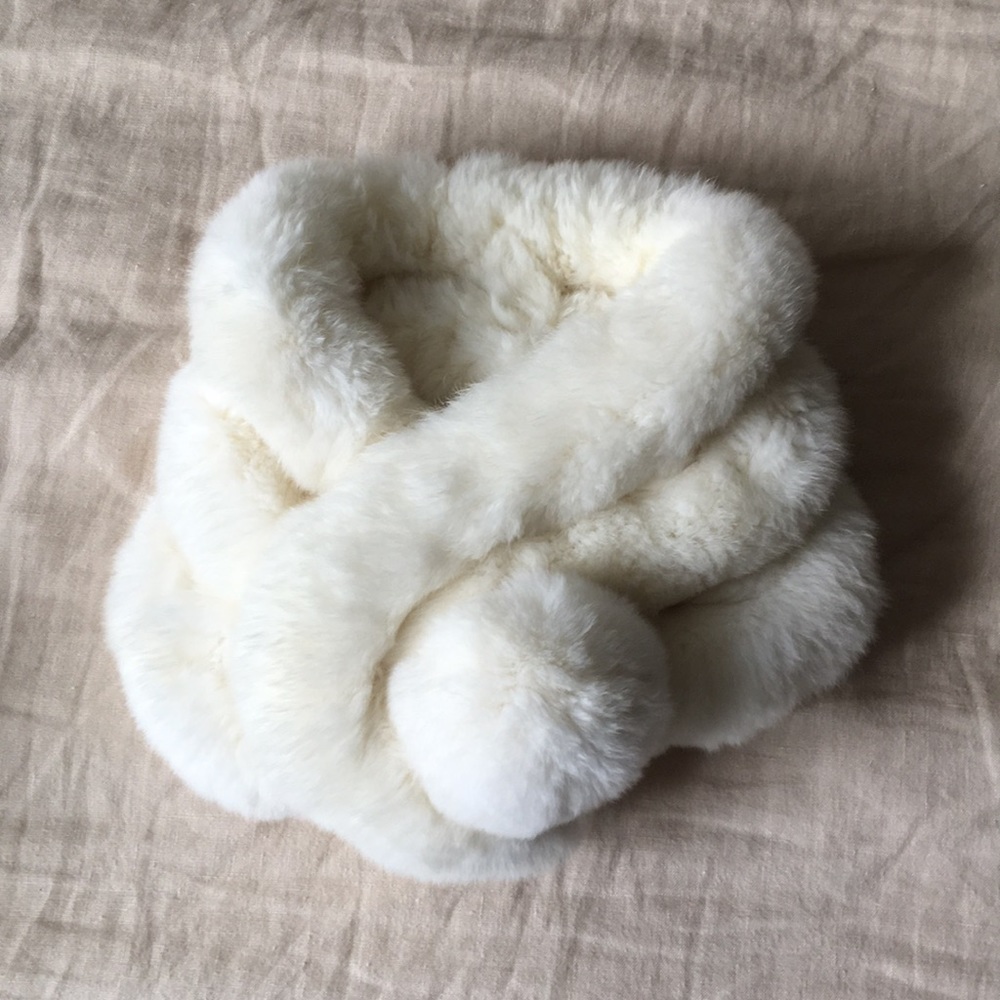 Rabbit Fur Scarf